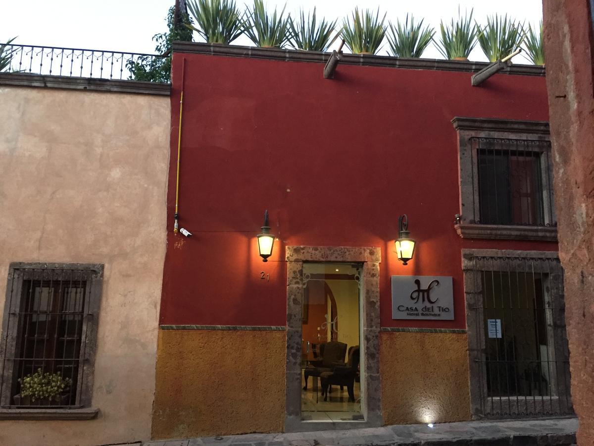Casa Del Tio Hotel Boutique سان ميغيل دي الليندي المظهر الخارجي الصورة Casa de Morelos