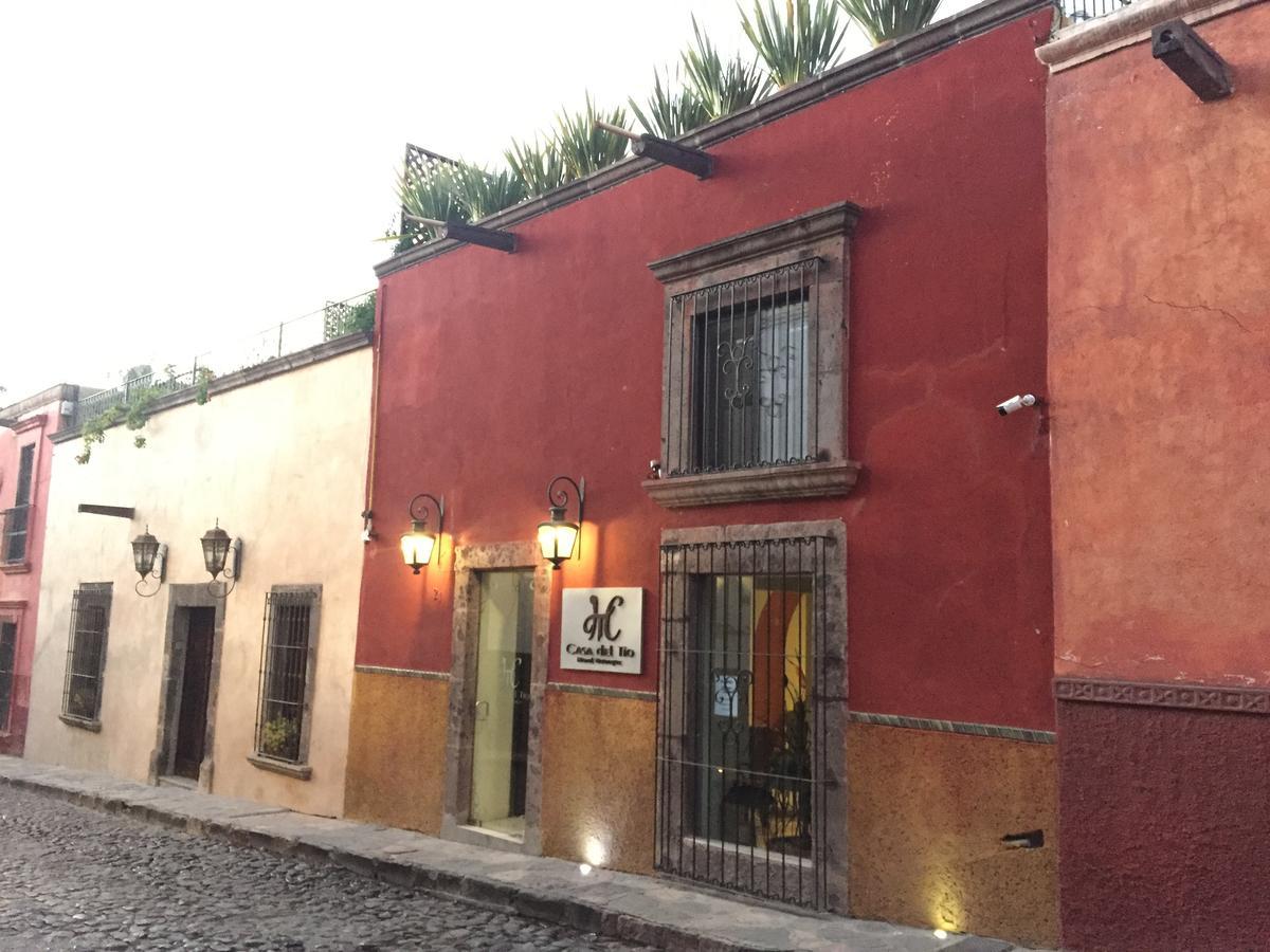 Casa Del Tio Hotel Boutique سان ميغيل دي الليندي المظهر الخارجي الصورة Restaurant AC
